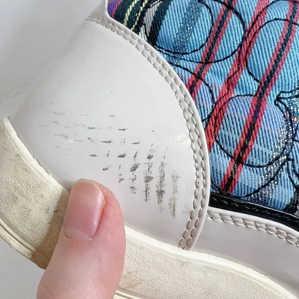 y2k Vintage Coach Peggey Signature Logo Winter Boots Snow Moon Boots Size 8 - Picture 10 of 13